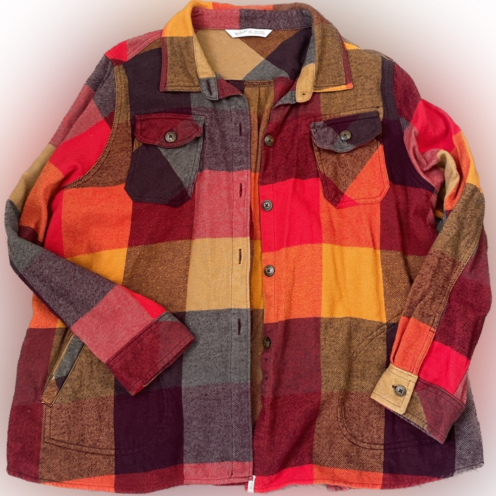 𝅺Woolrich Plaid Top